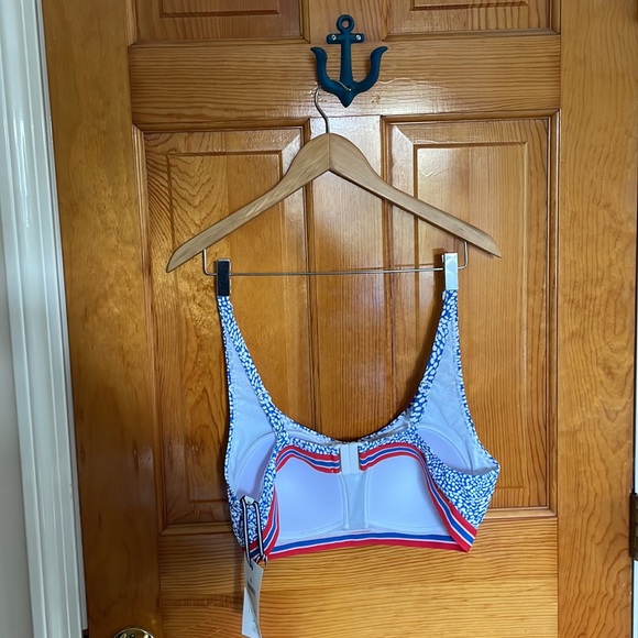 NWT Joules Ariel Swim Top(12) and Bottom(14) blue spot pattern - Picture 10 of 13